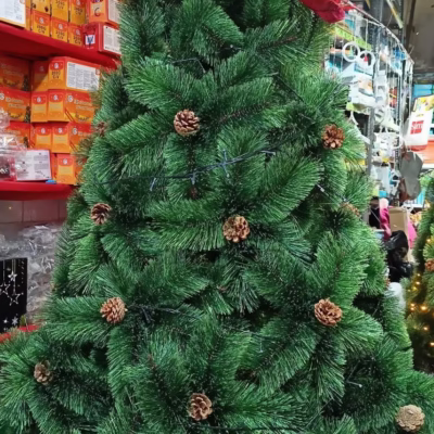 Árbol navideño nevado Super Coposo de 1.8m hogareño