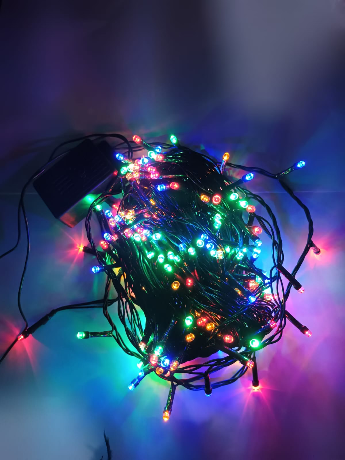 200 Luces lineal 14m musical multicolor