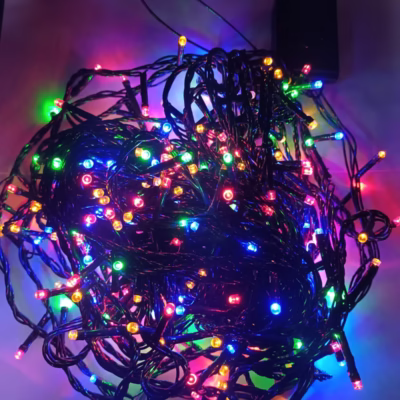 300 Luces lineal 21m musical multicolor