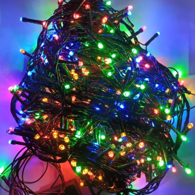 500 Luces lineal 35m musical multicolor