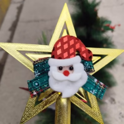 Estrella económica dorado