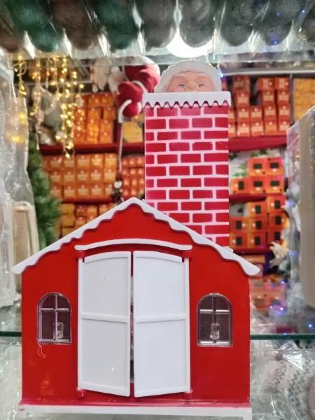 Papanoel Casita y chimenea - Imagen 2