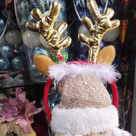 Vincha reno dorado