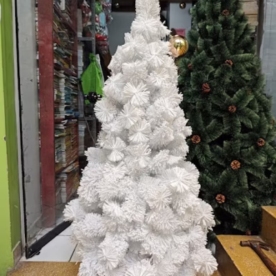 Árbol blanco nevado 1.5m