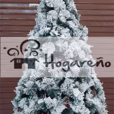 Árbol nevado Snow 1.5m - Hogareño