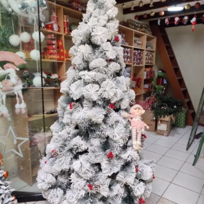 Árbol nevado Snow 2.4m - Hogareño