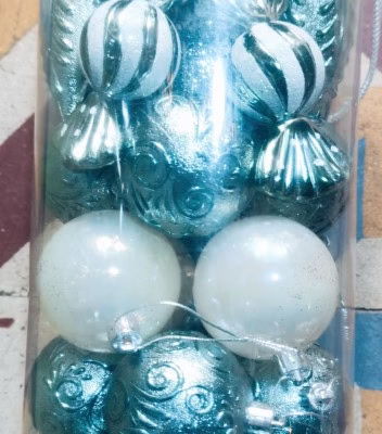 Cilindro de esferas x24 Verde Agua