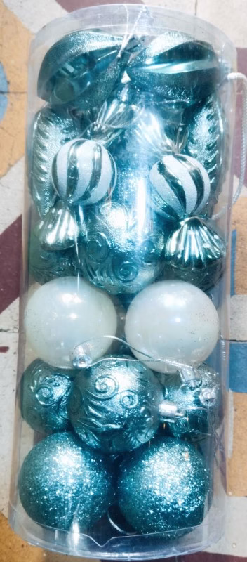 Cilindro de esferas x24 Verde Agua