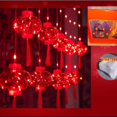 Cascada led año chino