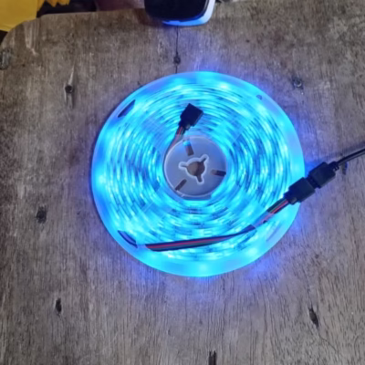 Cinta led multicolor con control remoto de 5 metros