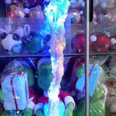 Luces lluvia 3x3m 10 tiras 300L azul
