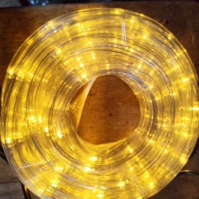 Luces en Manguera 10m ámbar