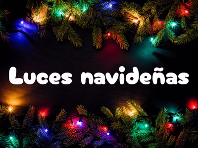 Luces navideñas
