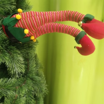 Adorno patas de duende para árbol